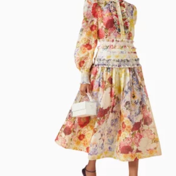 Zimmermann Wonderland Smocked Skirt, NWT - Picture 4 of 10